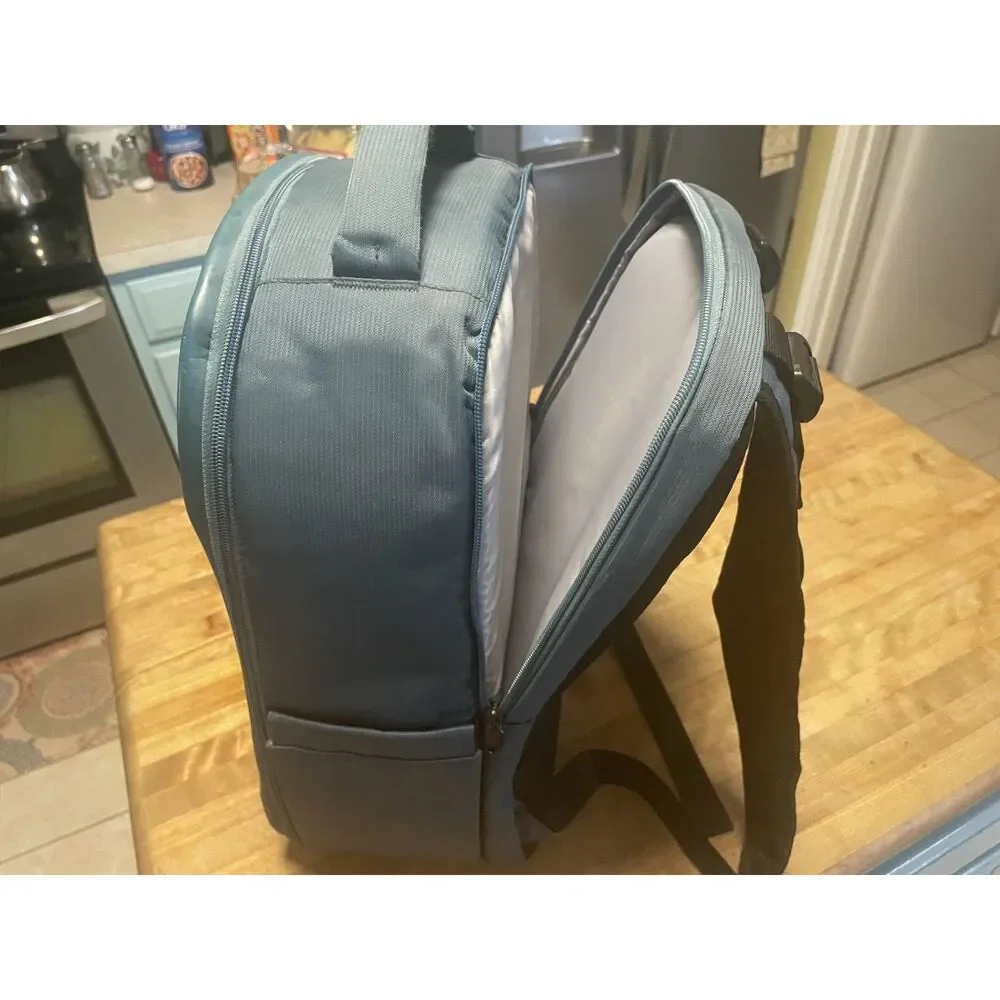 Mosiso blue hardback waterproof camera backpack bag with padded storage